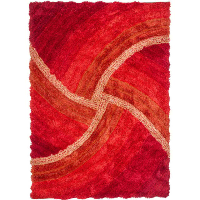 DS Living Stella Terracotta Ultra Plush Rug 160 x 230cm - Blue - Wilko - image 1