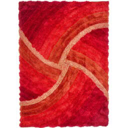 DS Living Stella Terracotta Ultra Plush Rug 160 x 230cm - Blue - Wilko