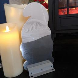 Samuel Alexander Infinity Light Up Gonk Christmas Decoration 30cm - Size: 30 x 16 x 16cm - Red - Wilko - thumbnail 4
