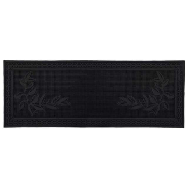 JVL Foliage Rubber Patio Scraper Doormat 45 x 120cm - JVL Homewares - Wilko - image 1