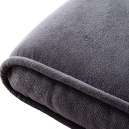 Living and Home Dark Grey Quilted Rectangular Headboard Cushion with Side Pocket 60 x 180cm - Size: 60 x 180 x 6cm - Wilko - thumbnail 6