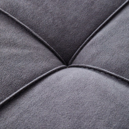 Living and Home Dark Grey Quilted Rectangular Headboard Cushion with Side Pocket 60 x 180cm - Size: 60 x 180 x 6cm - Wilko - thumbnail 5