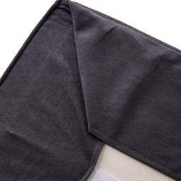Living and Home Dark Grey Quilted Rectangular Headboard Cushion with Side Pocket 60 x 180cm - Size: 60 x 180 x 6cm - Wilko - thumbnail 7