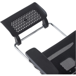 Living and Home Black Breathable Reclining Office Chair - Size: 128 x 64 x 108cm - Wilko - thumbnail 6