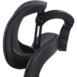 Living and Home Black Breathable Reclining Office Chair - Size: 128 x 64 x 108cm - Wilko - thumbnail 7