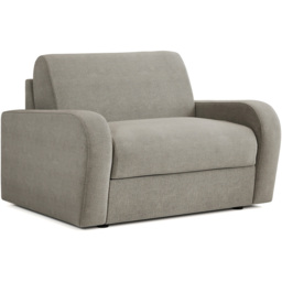 Jay-Be Deco Brushed Twill Smoke Snuggler Sofa Bed with e-Sprung Mattress - Size: 3 Seater - Grey - Wilko - thumbnail 3