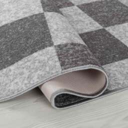 Desire Rugs Havana Grey Square Anti Slip Door Mat 80 x 50cm - Size: 50 x 80cm - Wilko - thumbnail 4
