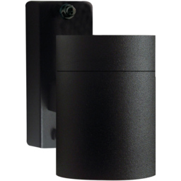 Nordlux Tin Black Outdoor Wall Light - Size: 12 x 6 x 13cm - Wilko