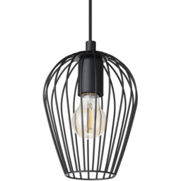 EGLO Newtown Black 3 LED Metal Pendant Light - Size: 70 x 16 x 110cm - Wilko - thumbnail 4