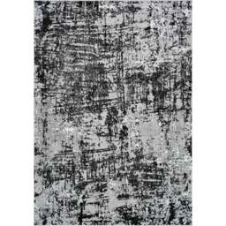 Desire Rugs Serenity Black Abstract Lines Rug 120 x 170cm - Wilko - thumbnail 1