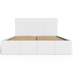 GFW King Size White End Lift Ottoman Bed - Wilko - thumbnail 6