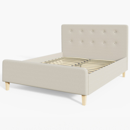 GFW Ashbourne King Size Natural Ottoman Bed - Cream - Wilko - thumbnail 3