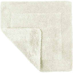 Allure Bath Fashions Elegance Cream Reversible Square Bath Mat 55 x 55cm - Size: 53 x 55cm - Wilko - thumbnail 4