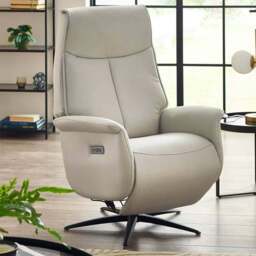 Julian Bowen Sofia Grey Dual Recliner Chair - Size: Single - Wilko - thumbnail 1