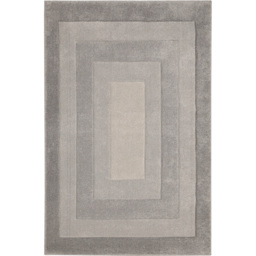 Homemaker Daytona Border Grey Rug 160 x 230cm - Wilko - thumbnail 1