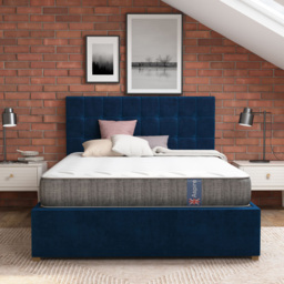 Aspire Single Pocket+ Memory Pressure Relief Mattress - White - Wilko - thumbnail 3