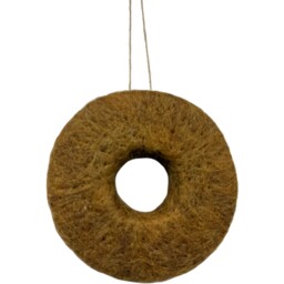 Wool Doughnut Hanging Decoration Multicolour - Candy Cane Lane - Wilko - thumbnail 4