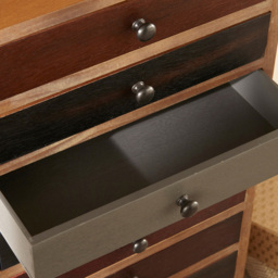 Pacific Lifestyle Loft 13 Drawer Multicolour Pine Wood Chest of Drawers - Wilko - thumbnail 4
