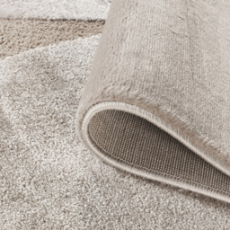 Desire Rugs Hamilton Mocha Abstract Motif Rug 80 x 150cm - Size: 150 x 80 x 1.3cm - Brown - Wilko - thumbnail 4