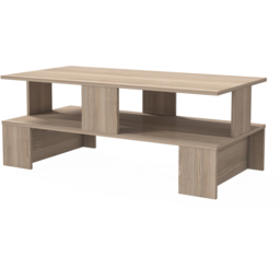 Decorotika Evans Single Shelf Cordoba Coffee Table - Size: 46.8 x 120 x 60cm - Grey - Wilko - thumbnail 3