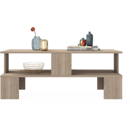 Decorotika Evans Single Shelf Cordoba Coffee Table - Size: 46.8 x 120 x 60cm - Grey - Wilko - thumbnail 4