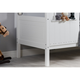 Treehouse Single White Bed - Birlea - Wilko - thumbnail 7