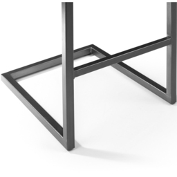 Julian Bowen Brooklyn Charcoal Grey Bar Stool Set of 2 - Wilko - thumbnail 6