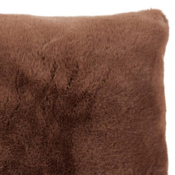 Rabbit Faux Fur Cushion Mocha 55cm - Divante - Wilko - thumbnail 7