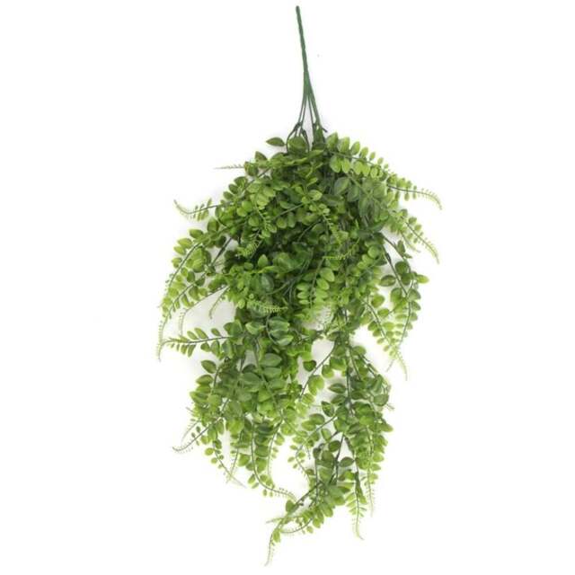 Leaf Green Pothos Hanging Artificial Plant 3ft - Size: 85 x 30 x 10cm - Wilko - image 1
