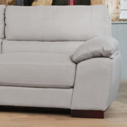 Westbrook 3 Seater Smoke Textured Fabric Sofa - Grey - Artemis Home - Wilko - thumbnail 3