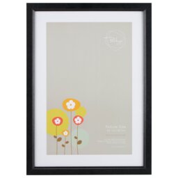 The Port Gallery A4 Black Ridged Photo Frame - The Port. Co Gallery - Wilko - thumbnail 1