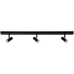 Nordlux Omari 3 Spot Black Spot Light - Size: 12 x 12 x 3.5cm - Wilko - thumbnail 1
