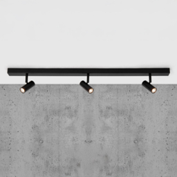 Nordlux Omari 3 Spot Black Spot Light - Size: 12 x 12 x 3.5cm - Wilko - thumbnail 4