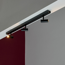 Nordlux Omari 3 Spot Black Spot Light - Size: 12 x 12 x 3.5cm - Wilko - thumbnail 3