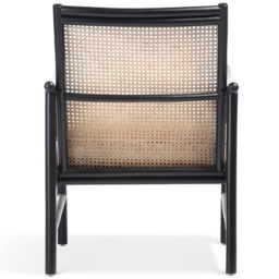 Desser Borneo Black Boucle Rattan Chair - Size: Single - Desser Furniture - Wilko - thumbnail 6
