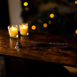 Marco Paul Metal Candle Snuffer 25cm - Size: 30 x 30 x 10cm - Grey - Wilko - thumbnail 3