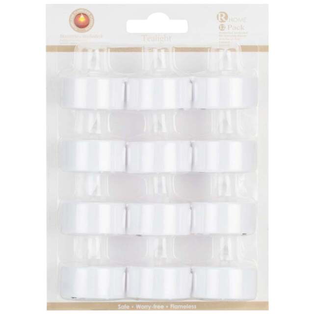 LED Tealight Candles 10 Pack - Wilko