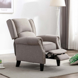 Furniture Online Charlotte Pumice Modern Pushback Recliner Chair - Size: 103 x 75 x 83cm - Wilko - thumbnail 7