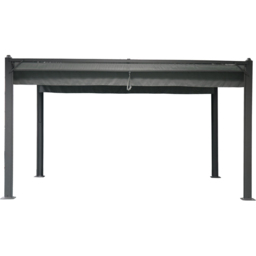 Naples Pergola Canopy Grey 4m - Wilko - thumbnail 4