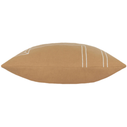 Hoem Marzena Toffee Geometric Cushion - Size: 50 x 30 cm - Multi - Wilko - thumbnail 5
