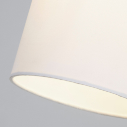 Lighting Collection Yates White Ceiling Lamp Shade 16cm - Size: 6.5 x 17.5 x 34cm - Wilko - thumbnail 5