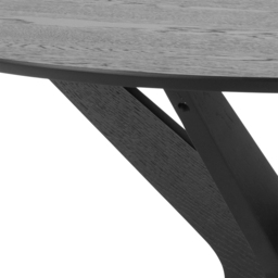 Florence Duncan 4 Seater Round Dining Table Black - Furniture To Go - Wilko - thumbnail 5