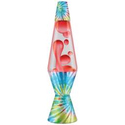Bigjigs Toys Pinwheel Tie Dye LAVA Lamp 14.5inch - Size: 11 x 11 x 46cm - Multi - Original Lava Lamp - Wilko - thumbnail 1