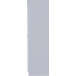 Crowndale Pembroke 2 Door Matt White Mirror Wardrobe Ready Assembled - White Matt - Wilko - thumbnail 5