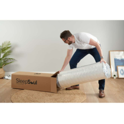 SleepSoul Comfort Double White 800 Pocket Sprung Foam Mattress - Birlea - Wilko - thumbnail 7