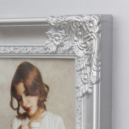 Premier Housewares 2300835 Vintage Design 4-Photo Silver Photo Frame - Size: A6 - Wilko - thumbnail 4
