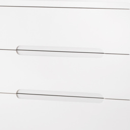 Julian Bowen Manhattan 3 Drawer White Chest of Drawers - Wilko - thumbnail 5