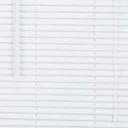 White PVC Wood Effect Venetian Blind 135cm - Wilko - thumbnail 1