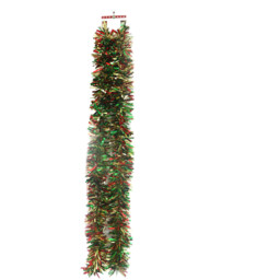 Christmas Tinsel Garland Multicolour - Sleigh Bells Ring - Wilko - thumbnail 7