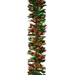 Christmas Tinsel Garland Multicolour - Sleigh Bells Ring - Wilko - thumbnail 3